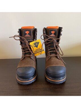 NIB Herman Survivors Mens Size 7.5 Dozier Professional Series Steel Toe Boots